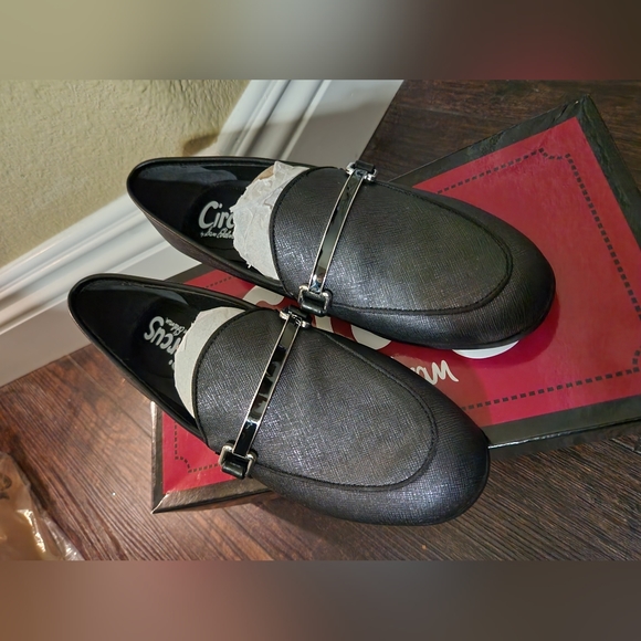 NEW NIOB Women's Circus Sam Edelman Black Hendricks Loafer Shoes, Size 5.5 - Picture 1 of 9